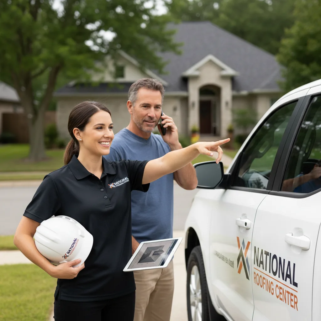National Roofing Center customer support in Chisholm